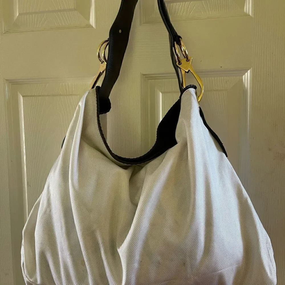 Jean Pierre Kifa for anteprima-nueve large white fabric tote .